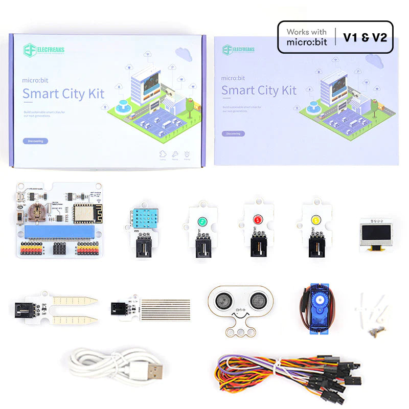 ELECFREAKS micro:bit Smart City Kit (Without Micro:bit Board)