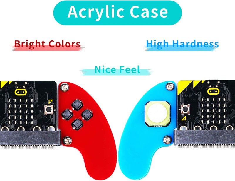 ELECFREAKS micro:bit Electronic Joystick:bit V2 Kit, the Joystick Controller Compatible With micro:bit Board