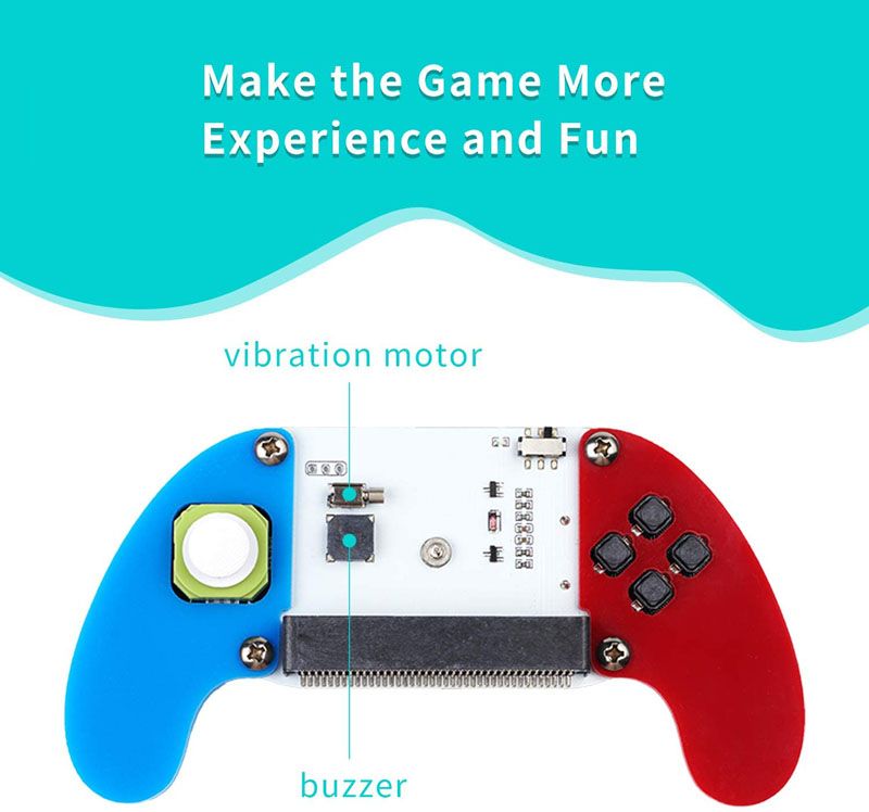 ELECFREAKS micro:bit Electronic Joystick:bit V2 Kit, the Joystick Controller Compatible With micro:bit Board