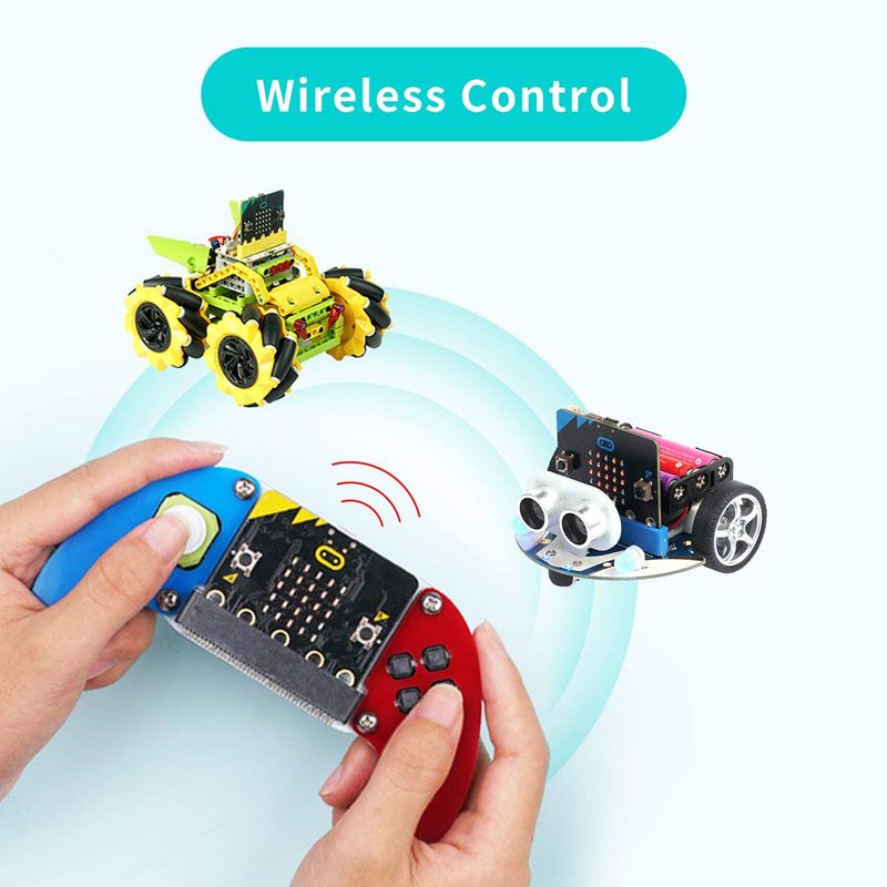 ELECFREAKS micro:bit Electronic Joystick:bit V2 Kit, the Joystick Controller Compatible With micro:bit Board