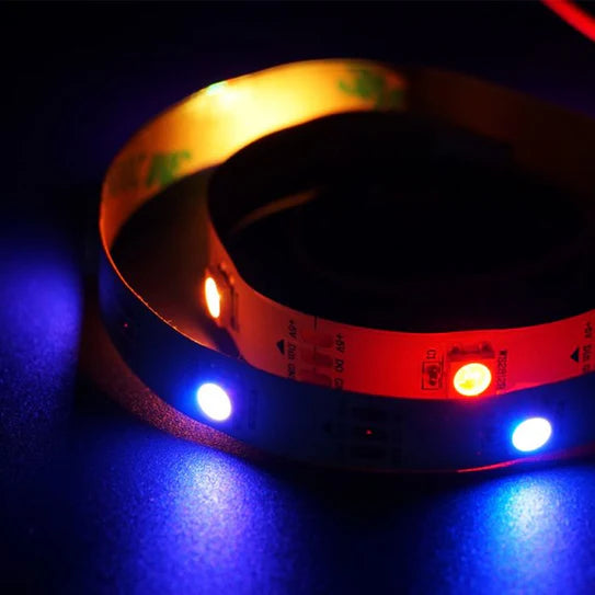 Neopixel Rainbow LED strip and GVS conector